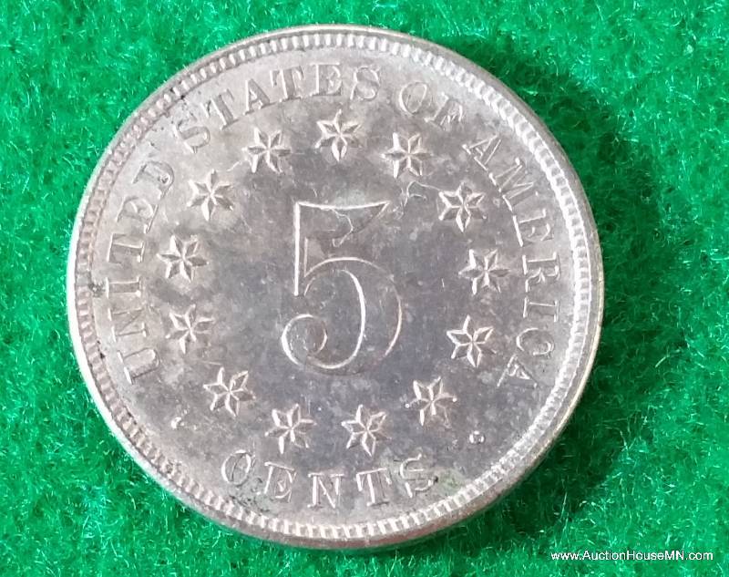 1881 Shield Nickel - Key Date