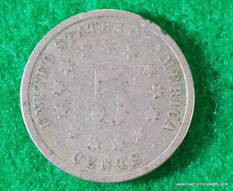 1882 Shield Nickel