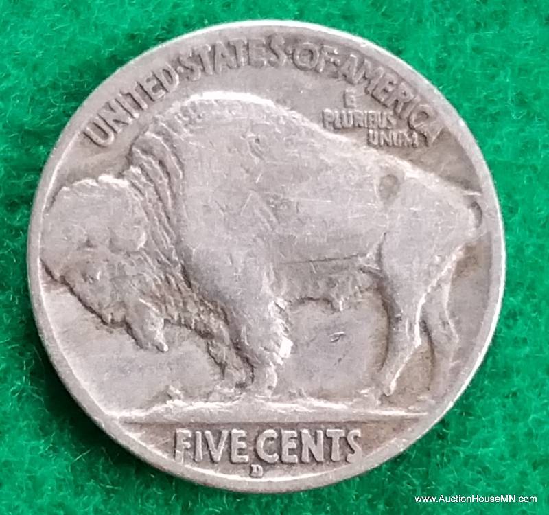 1913 D Buffalo Nickel - Variety 2 - Key Date