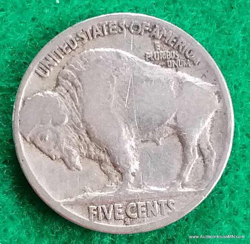 1913 S Buffalo Nickel - Variety 2 - Key Date