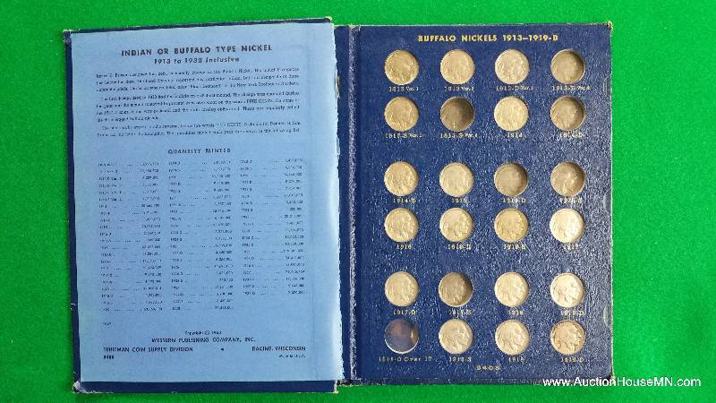 Buffalo Nickel Collection 1913-1938