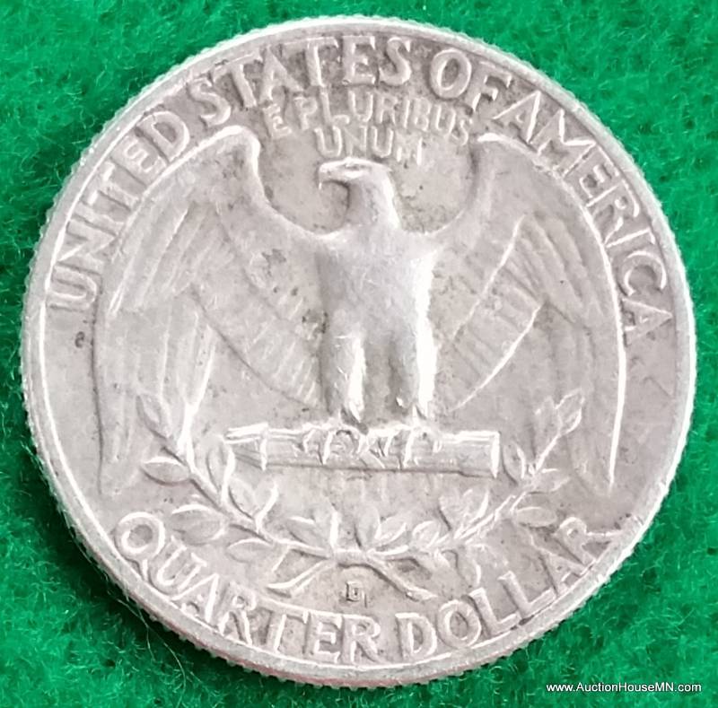1964 Washington Silver Quarter Dollar