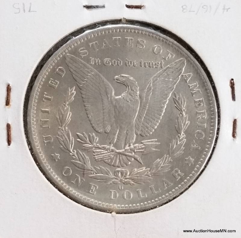 1883 O Morgan Silver Dollar