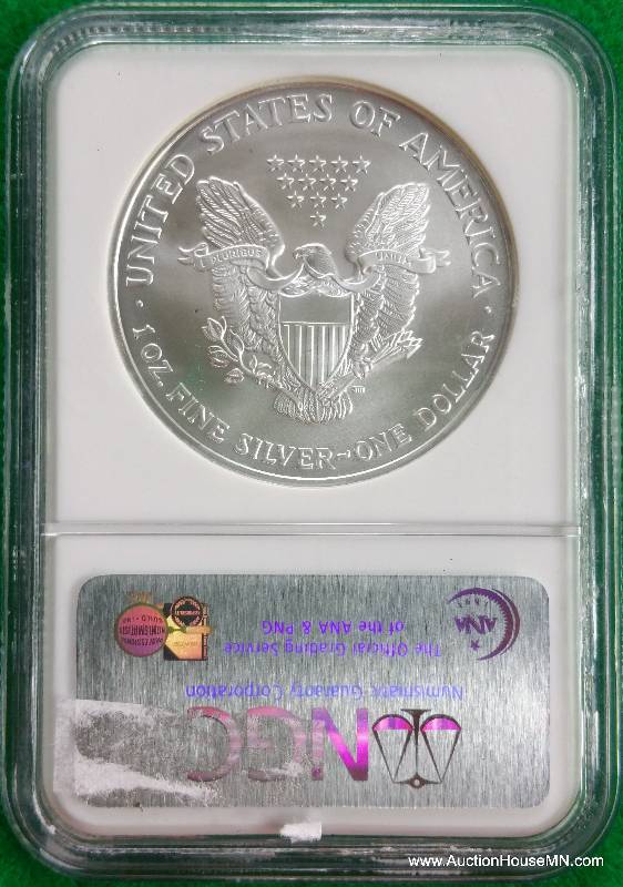 2006 American Silver Eagle MS69 NGC First Strike