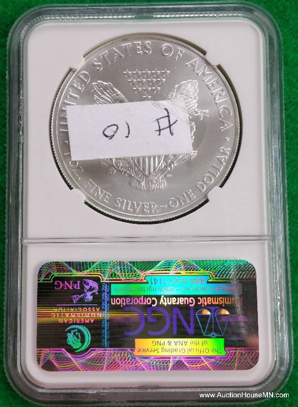 2012 S American Silver Eagle MS69 NGC Early Releases