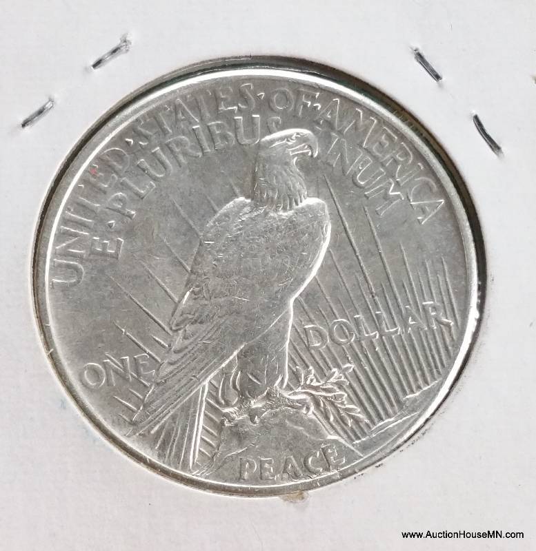 1921 Peace Silver Dollar - High Relief - Key Date