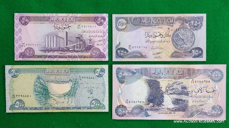$5,800 Iraqi Dinar - Various Notes