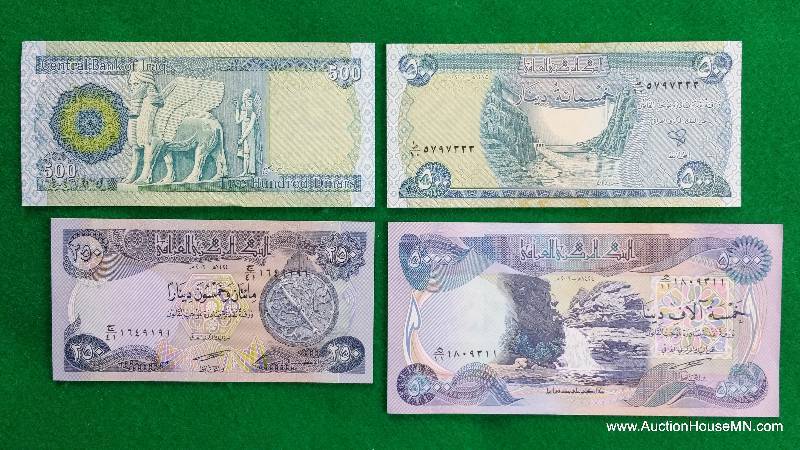 $6,250 Iraqi Dinar - Various Notes