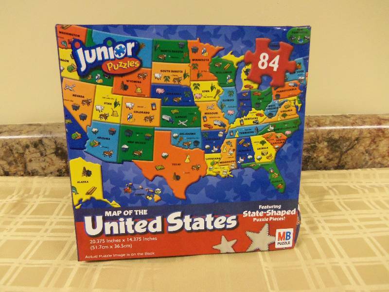 lot 29 image: United States Puzzle
