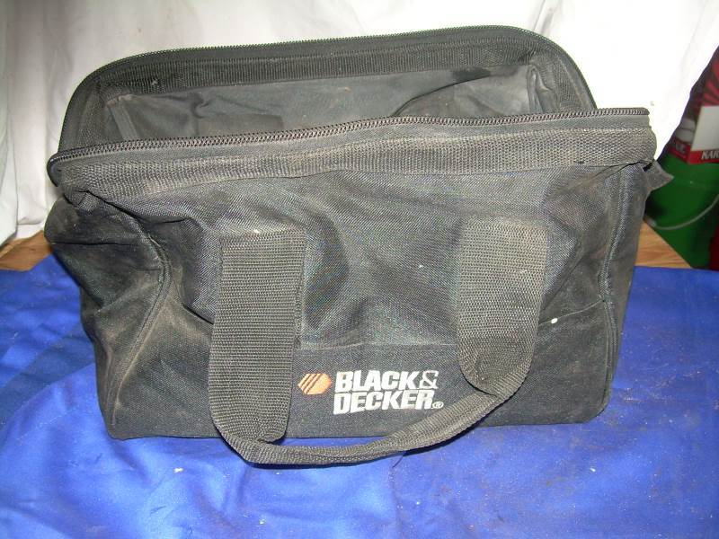 black and decker tool bag