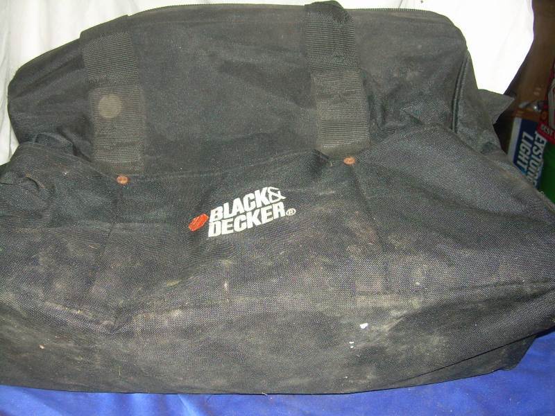 black and decker tool bag