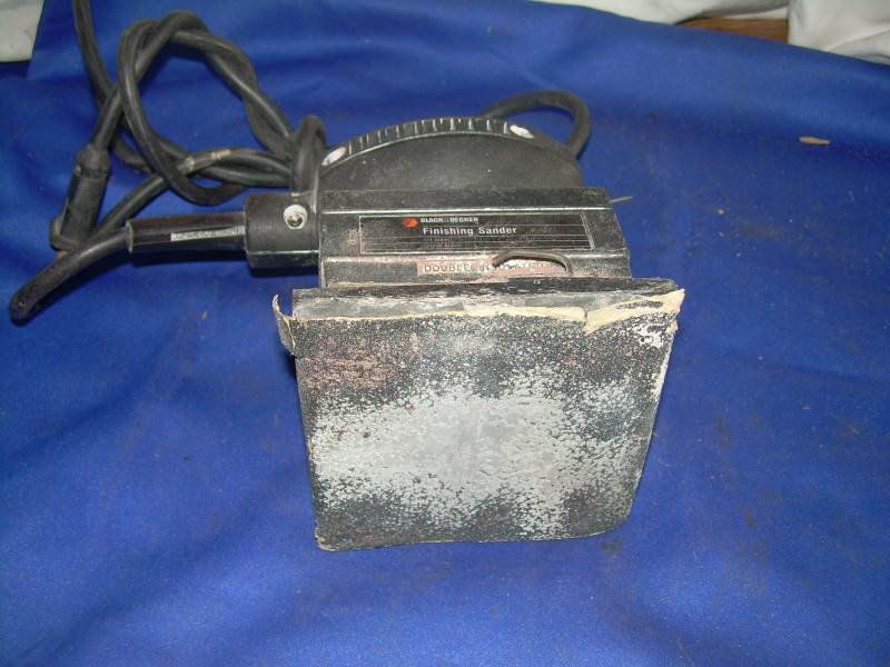 black and decker finishing sander