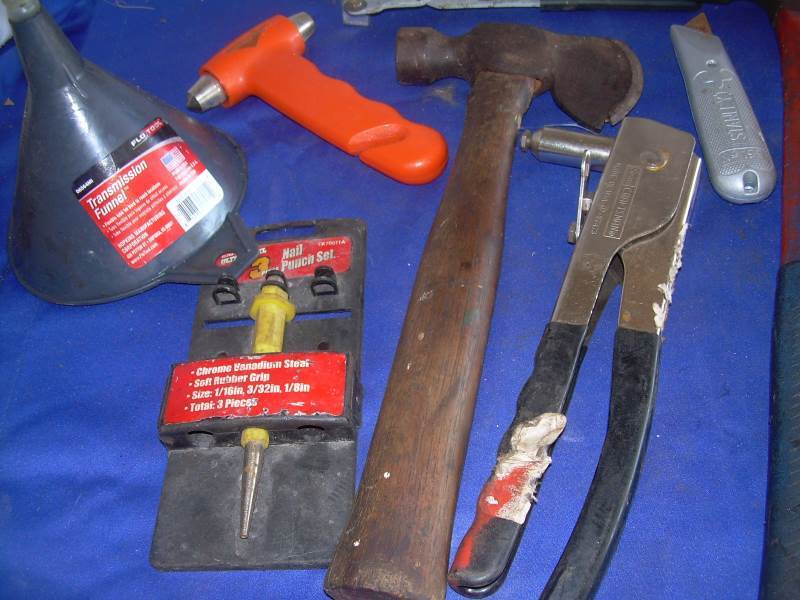hatchets and hammers and misc