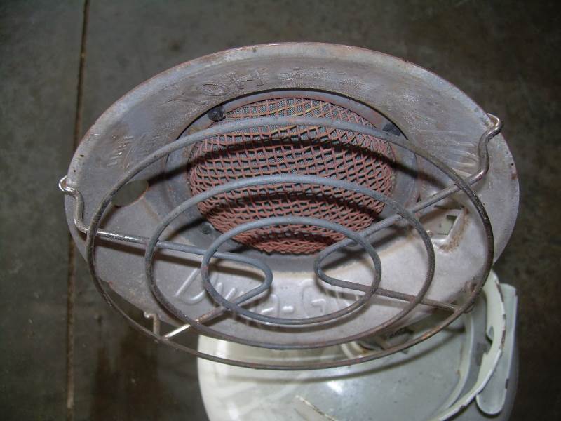 sun flower heater  and tank