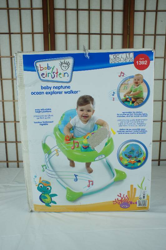 lot 8 image: Baby Einstein Baby Neptune Ocean Explorer Walker