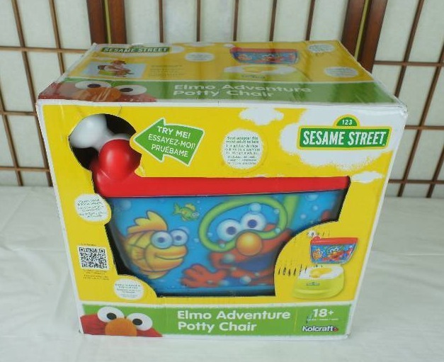 Sesame Street Elmo Adventure Potty Chair Baby Products Auction