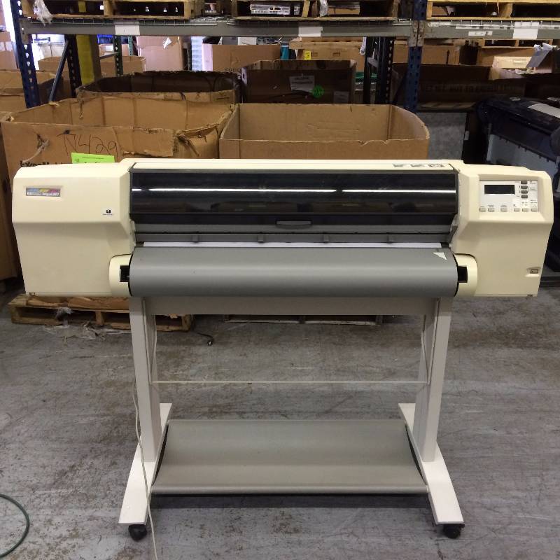 lot 2 image: HP Designjet 2500CP Large Format Inkjet Printer