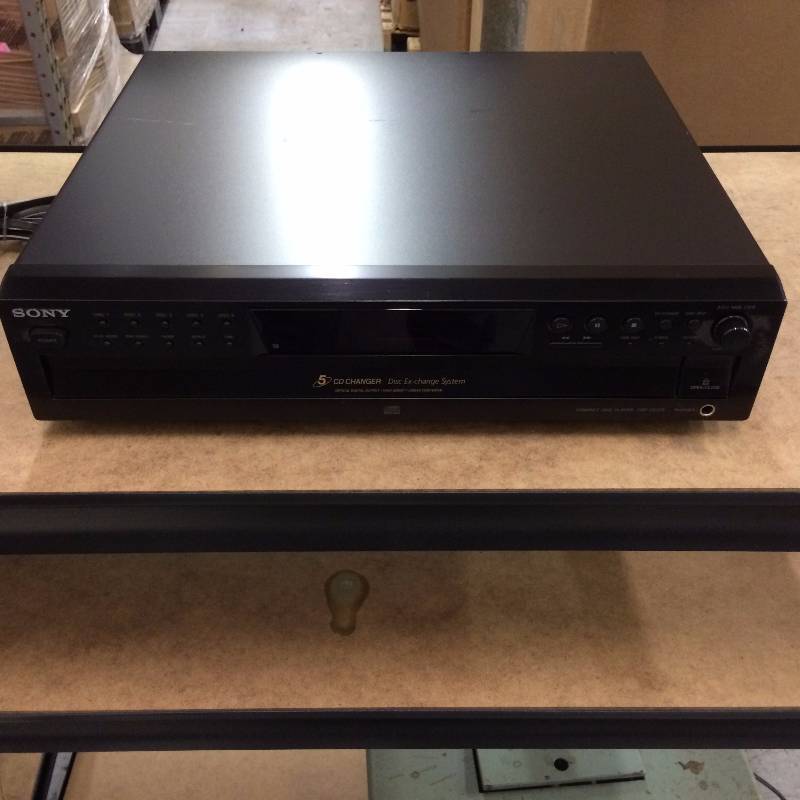 lot 13 image: Sony CDP-CE375 5 Disc CD Changer