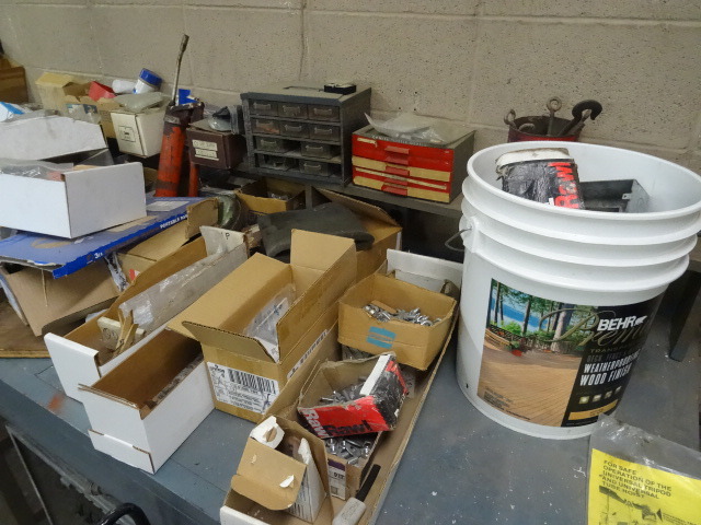 Contents of Bench