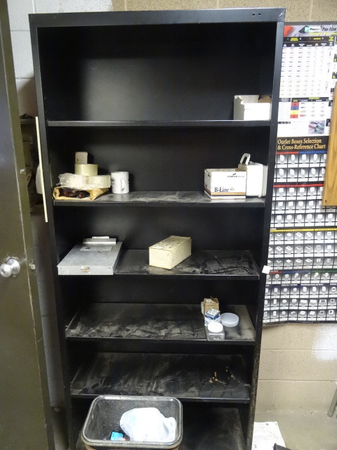 Metal Shelving Unit