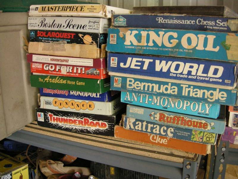 Vintage board games