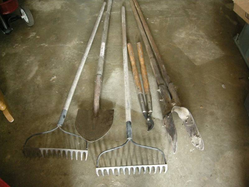 Yard and Garden tools