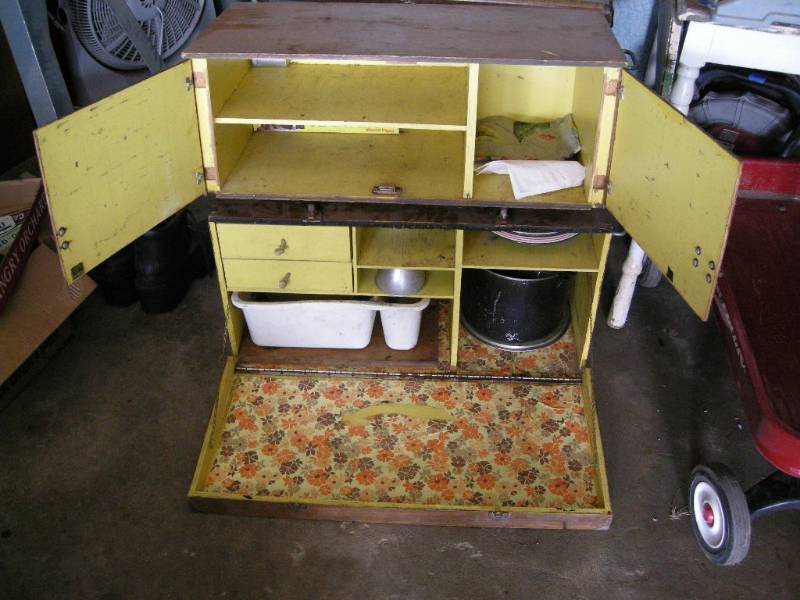 Vintage portable kitchen