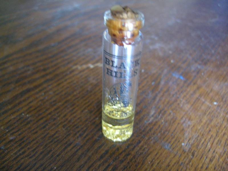 Vial of Black Hills gold