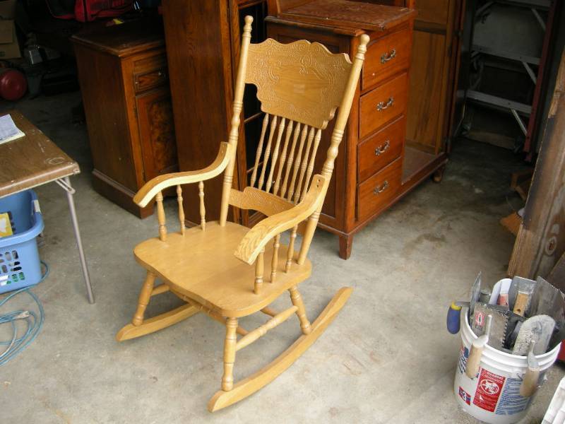Contemporary Pressed back rocker