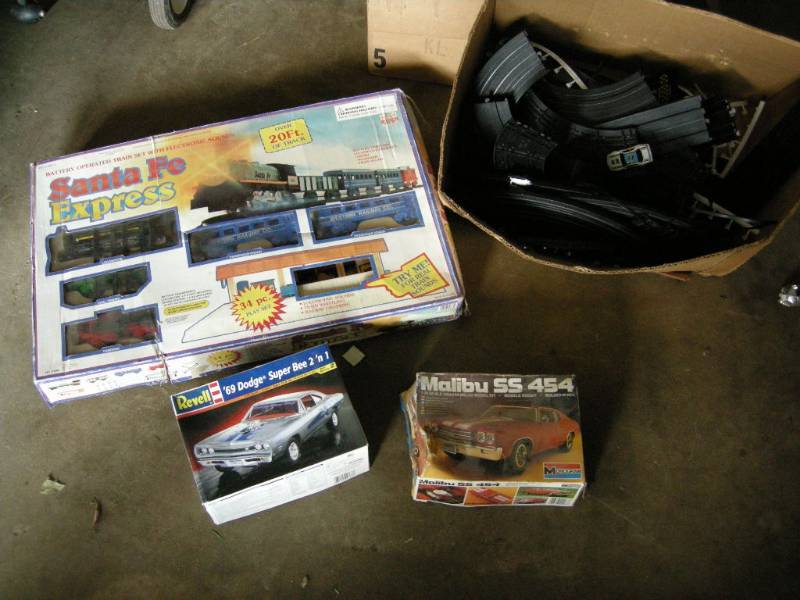Slot-car, Train, Models