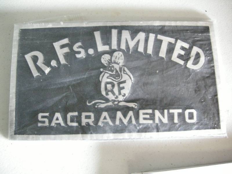 Aluminum plaque