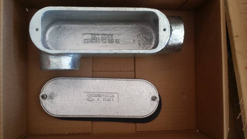 2 inch Crouse-hinds assembly