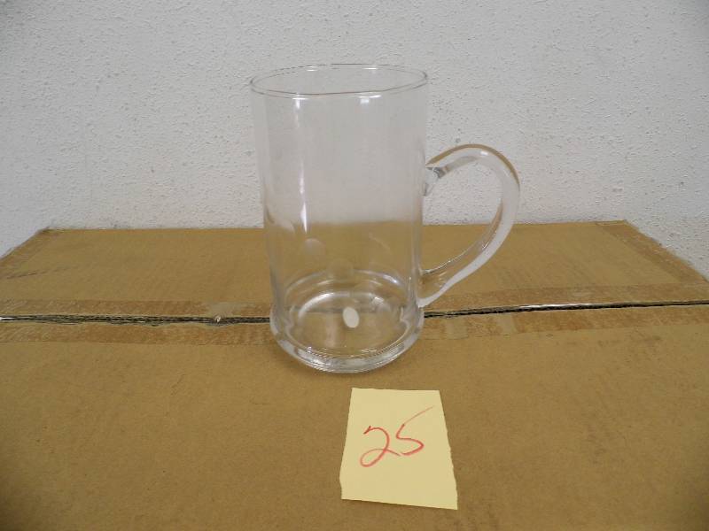 Case of 24 Spiral Bubble Glass Mugs