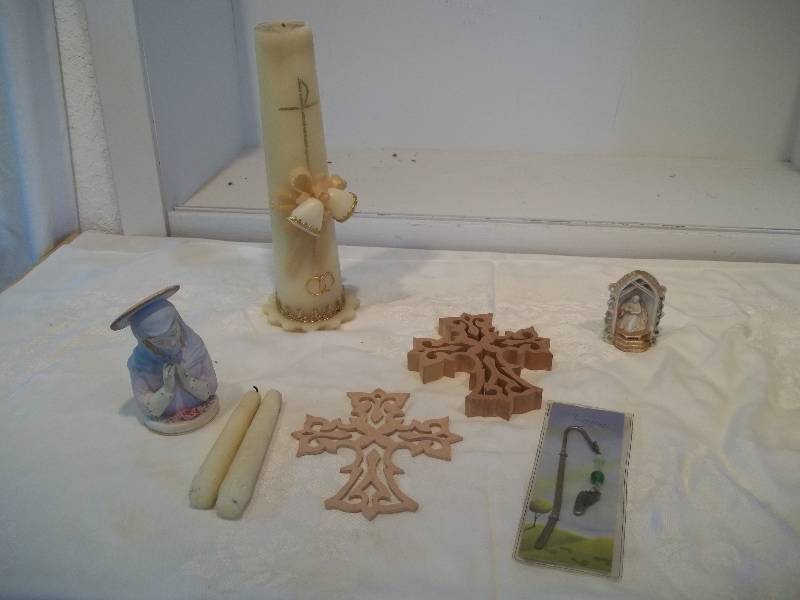 Box of Religious Decor