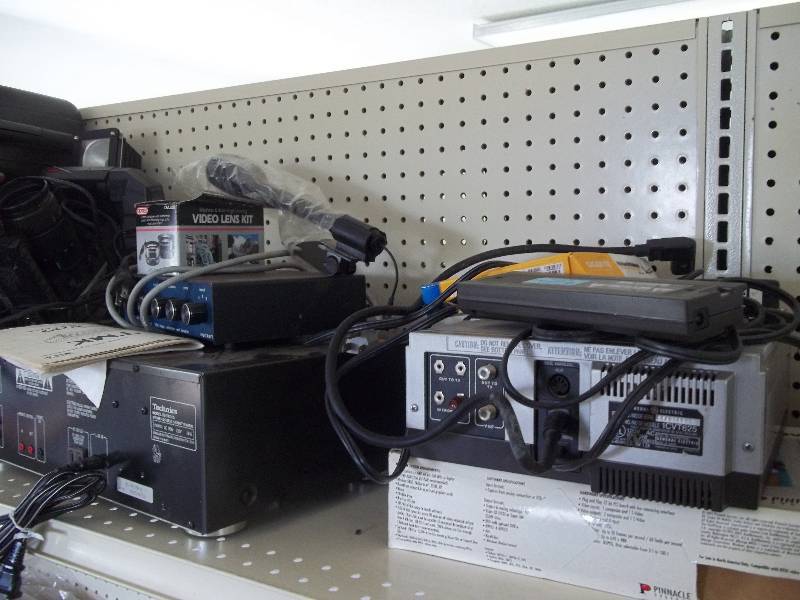 Huge lot of Assorted Video Recording Equipment