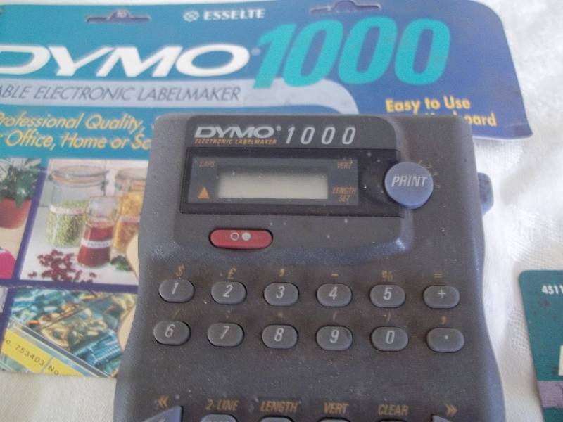 Dymo Label Maker