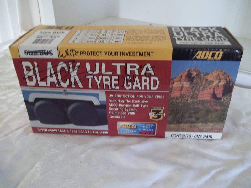 White Tire Guards