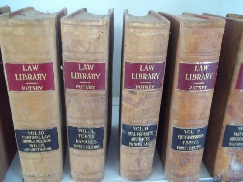 Old Law Books
