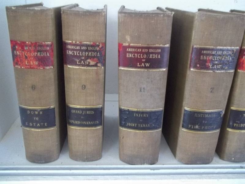 Old Law Books