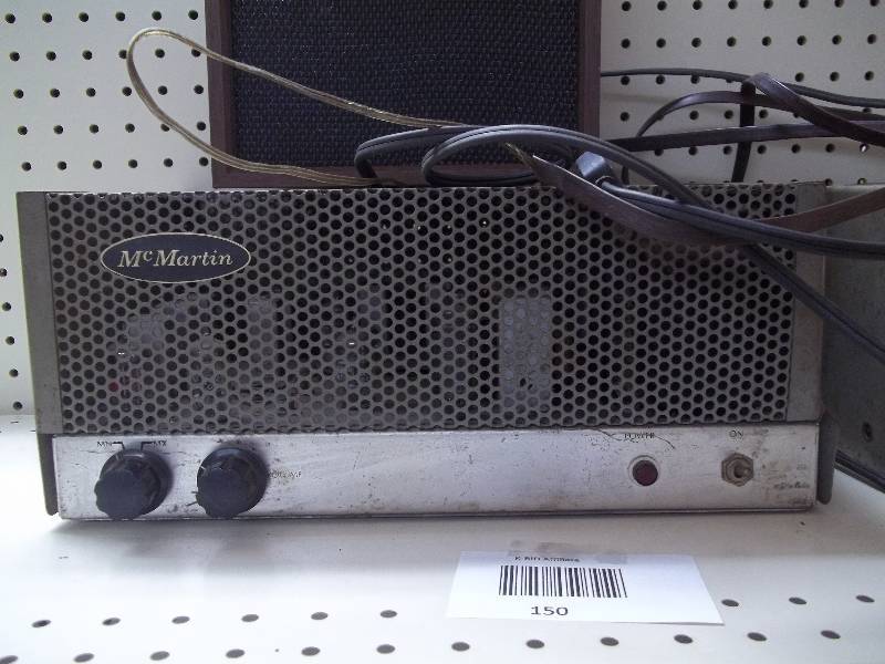 Vintage McMartin TN-66CB, Tube, SCA  Receiver