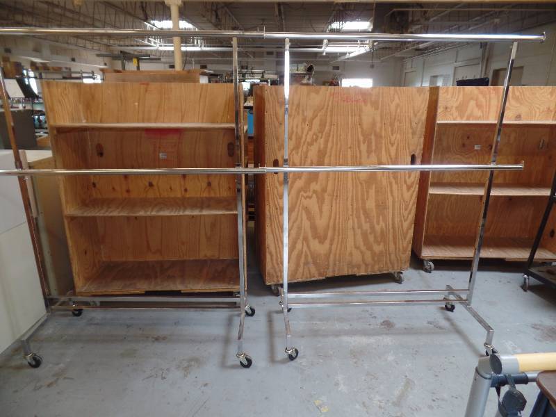 Commercial Rolling Hanging Racks