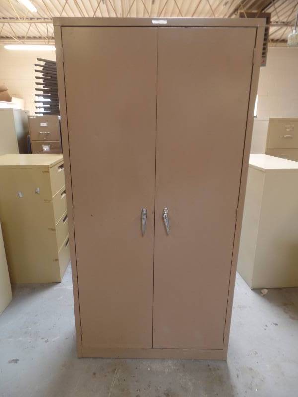 Metal Storage Cabinet Abi 252 Commercial Office Equipment K Bid