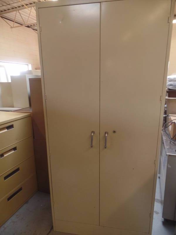 Abi 252 Commercial Office Equipment In Minneapolis Minnesota By A Large Steel Storage Cabinet With 4 Adjule Shelves By All Measures 3 Ft Wide X 1 2 Deep 6 Tall