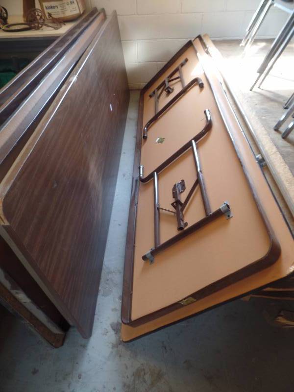 Folding Banquet Tables