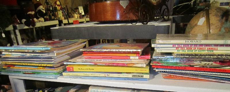 lot 260 image: Kids Books (Top Shelf only)
