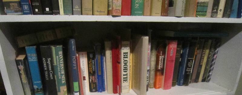 lot 262 image: Shelf of Books ( Top Shelf only)