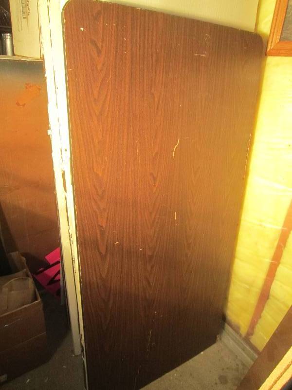 lot 307 image: Folding Table Solid 5ft