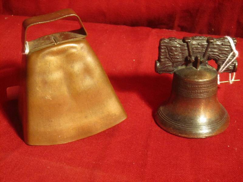 lot 355 image: Cow Bell and Liberty Bell