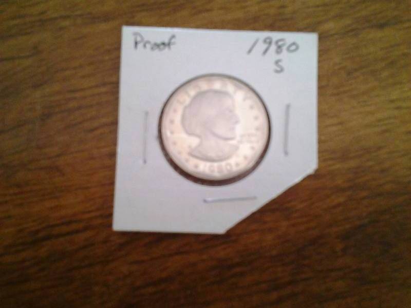 1980 S Susan B. Anthony Dollar Proof