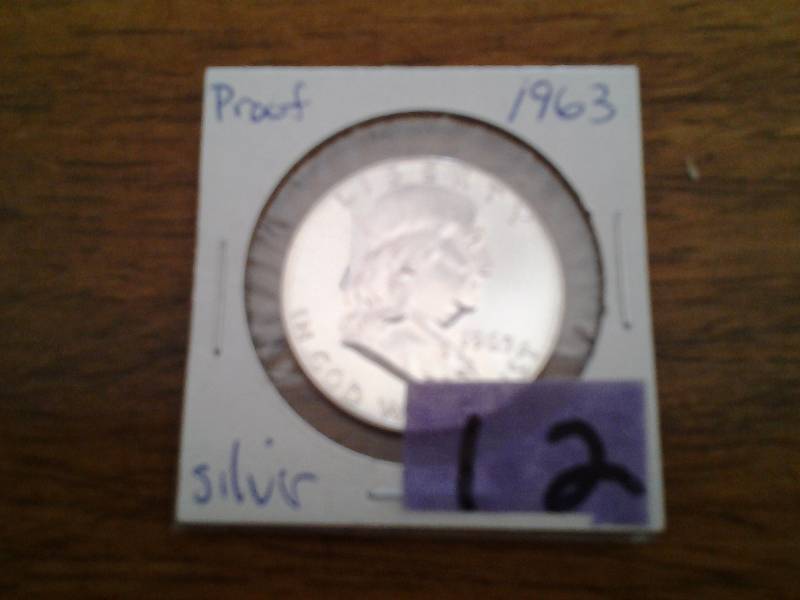 1963 Franklin Half Dollar Proof